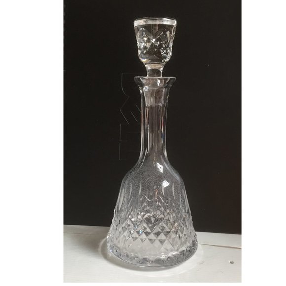𝐕𝐈𝐍𝐓𝐀𝐆𝐄 Crystal DECANTER ☘️ 12.5" Tall - Picture 1 of 9